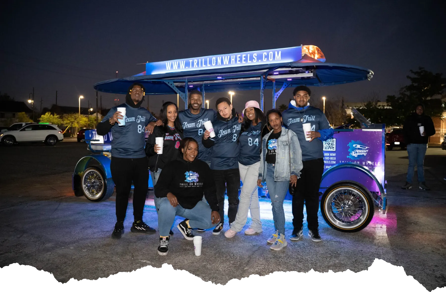 Trill On Wheels Houston's First HipHop Party Bike Tour